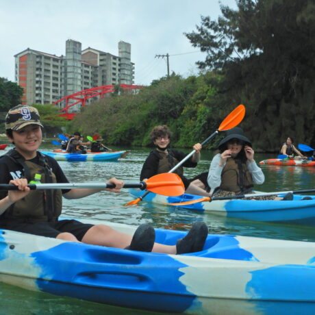 家族でマングローブ