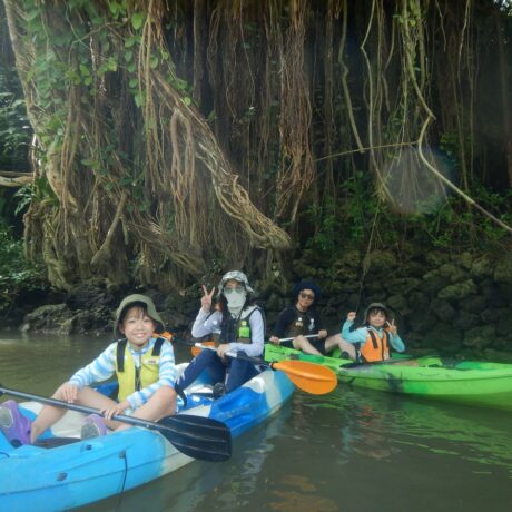 家族マングローブカヤック