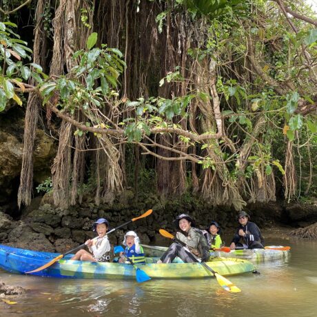 家族カヤック