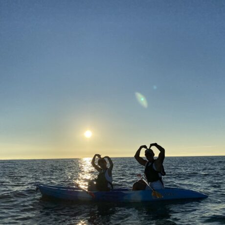 サンセットカヤックツアー