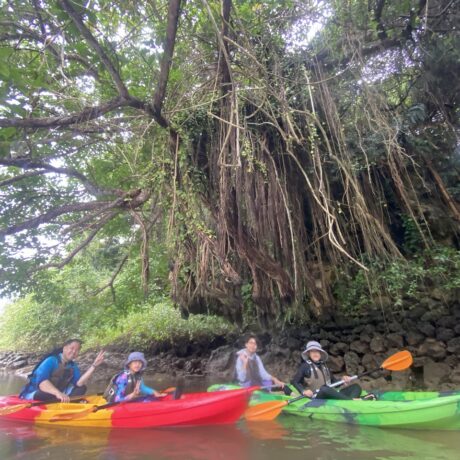 家族カヤック
