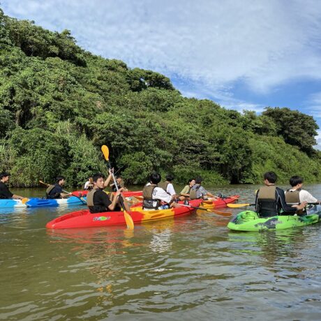 修学旅行カヤック