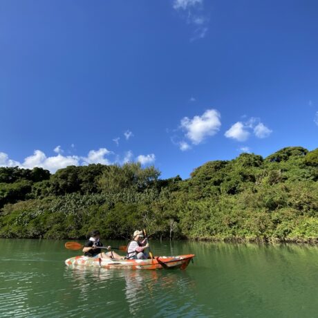 夫婦カヤック