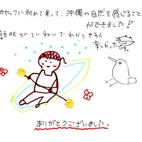 マングローブカヤックのご感想