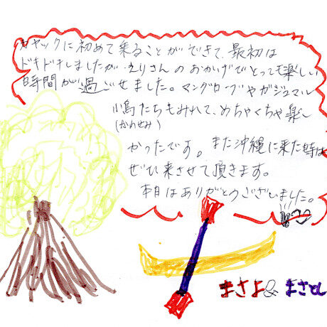 マングローブカヤックツアーのご感想